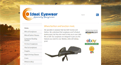 Desktop Screenshot of idealeyewear.com